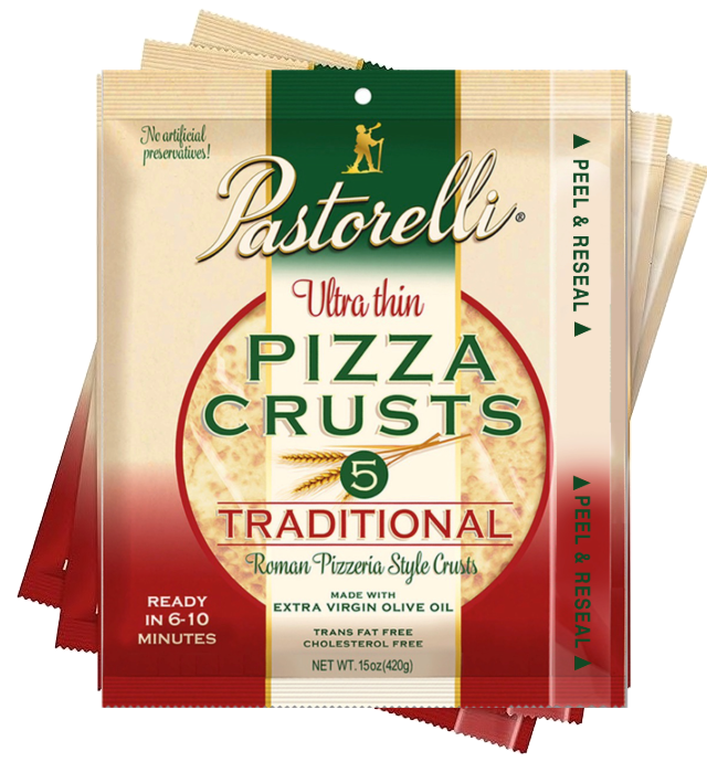 Ultra Thin Traditional Pizza Crust - 7-inch 5-pack (Pack of 3)
