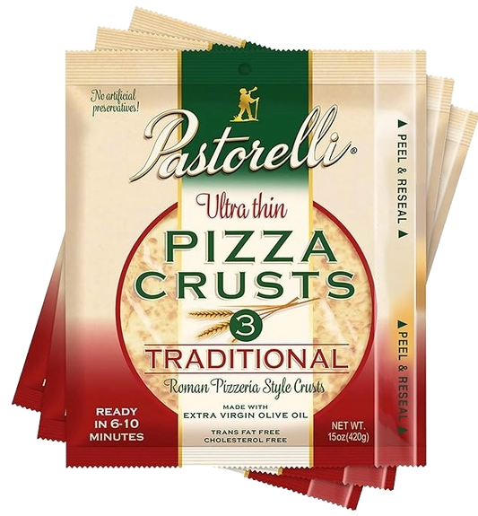 Ultra Thin Traditional Pizza Crust - 12-inch 3-pack (Pack of 3)