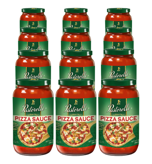 Italian Chef Pizza Sauce - 14oz Jars (Pack of 12)