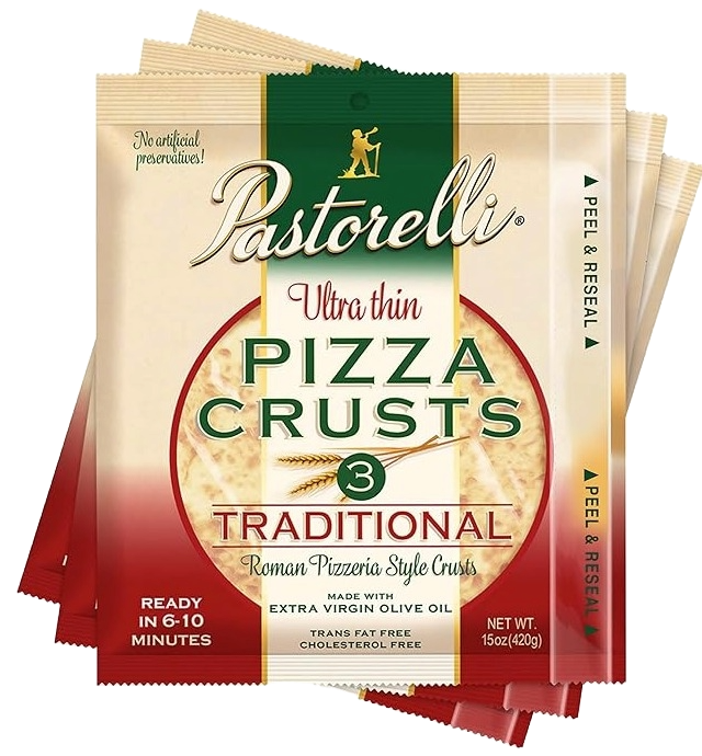 Ultra Thin Traditional Pizza Crust - 12-inch 3-pack (Pack of 3)