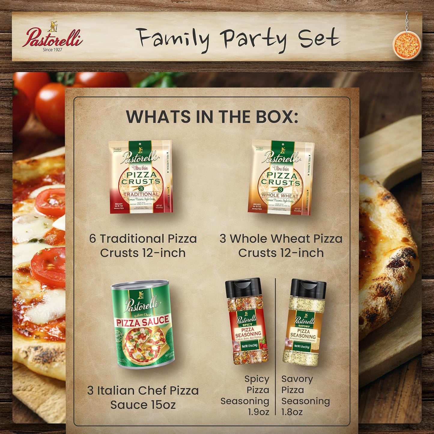 Family Pizza Party Set