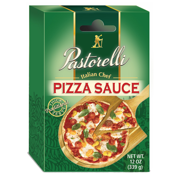 Italian Chef Pizza Sauce – 3 x 4oz Pouches (Pack of 3)